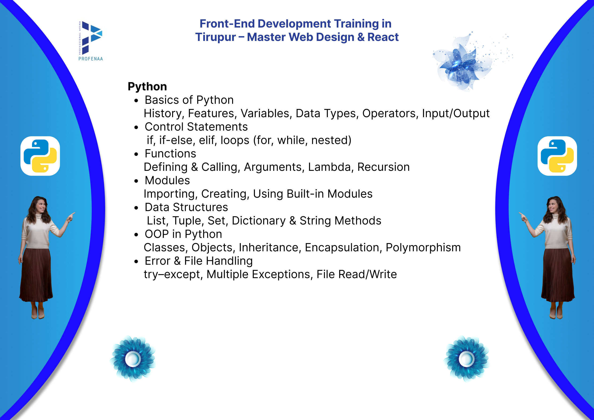 Programming Training in Tirupur – C, C++, Python with Projects